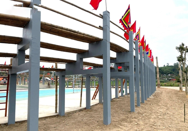 Độc lạ: S&acirc;n vận động bằng tre c&oacute; sức chứa 1.500 chỗ ngồi- Ảnh 2.