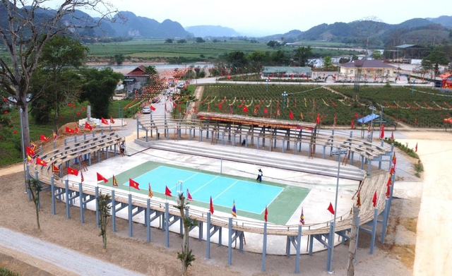 Độc lạ: S&acirc;n vận động bằng tre c&oacute; sức chứa 1.500 chỗ ngồi- Ảnh 5.