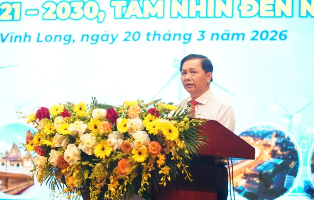 Vĩnh Long l&agrave; trung t&acirc;m kinh tế biển, năng lượng t&aacute;i tạo, đ&ocirc; thị th&ocirc;ng minh - Ảnh 1.