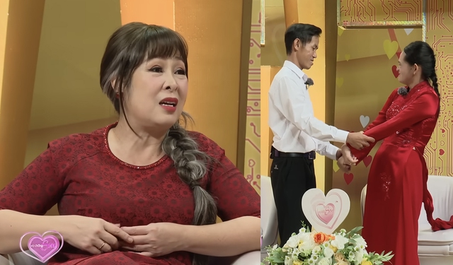 Hồng Vân xúc động trước chuyện tình yêu giữa anh thợ hồ và cô gái khuyết tật - Ảnh 1.