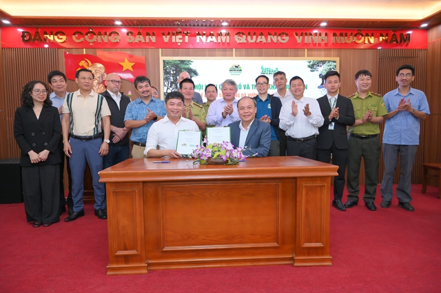 Động vật hoang dã ' trở về nhà ' tại rừng Cúc Phương trong chiến lược tái hoang dã 2026 - Ảnh 3. Động vật hoang dã ' trở về nhà ' tại rừng Cúc Phương trong chiến lược tái hoang dã 2026 - Ảnh 3.