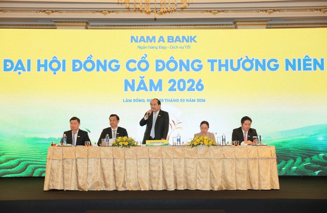 Nam A Bank bầu th&agrave;nh vi&ecirc;n HĐQT nhiệm kỳ mới, tăng vốn, chia cổ tức 20%- Ảnh 1.