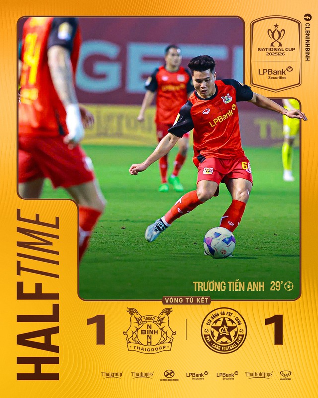 Ninh Bình thắng kịch tính PVF-CAND, Thể Công Viettel đánh bại Bắc Ninh: Cùng vào bán kết Cúp quốc gia- Ảnh 2. Ninh Bình thắng kịch tính PVF-CAND, Thể Công Viettel đánh bại Bắc Ninh: Cùng vào bán kết Cúp quốc gia- Ảnh 2.
