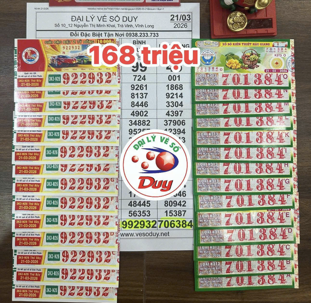 Xổ số miền Nam ngày 21 tháng 3: Bất ngờ vé trúng hai giải đài Long An - Ảnh 2.