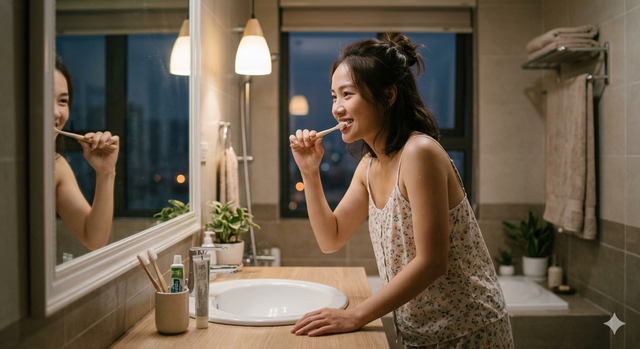 Bác sĩ: Đánh răng trước khi ngủ quan trọng hơn bạn tưởng - Ảnh 1.