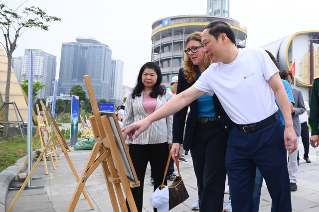 Giờ Trái đất 2026 lan tỏa thông điệp 'Sáng tạo xanh, tương lai xanh' - Ảnh 1.