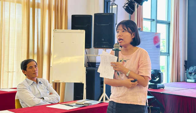 Từ lớp học đến đại dương: Giáo viên Lý Sơn học cách bảo tồn biển- Ảnh 5. Từ lớp học đến đại dương: Giáo viên Lý Sơn học cách bảo tồn biển- Ảnh 5.