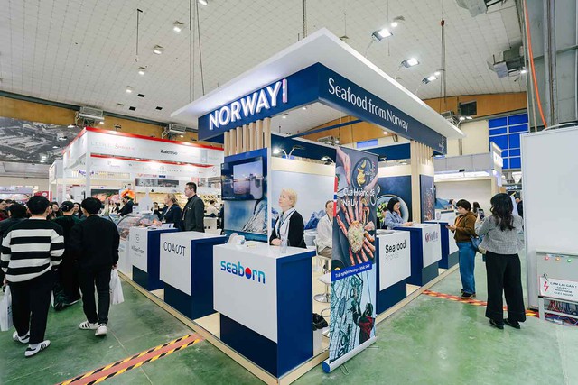 Doanh nghiệp hải sản Na Uy hợp t&aacute;c khai mở thị trường c&aacute; hồi tại Việt Nam- Ảnh 2.