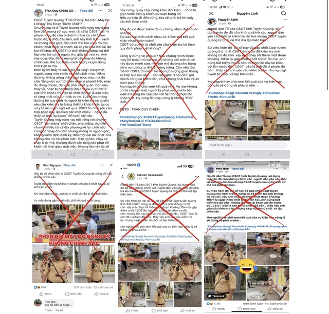 Chuyển hồ sơ vụ bịa đặt CSGT Tuyên Quang không cho thổi lại cồn để điều tra- Ảnh 1. Chuyển hồ sơ vụ bịa đặt CSGT Tuyên Quang không cho thổi lại cồn để điều tra- Ảnh 1.