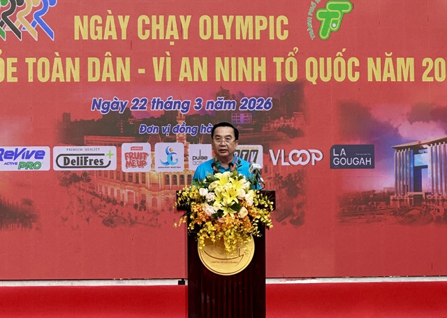 H&agrave;ng ngh&igrave;n người tham gia Ng&agrave;y chạy Olympic sức khỏe to&agrave;n d&acirc;n tại TP.HCM- Ảnh 2.