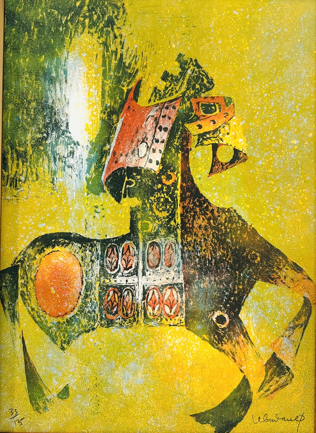 M&atilde;n nh&atilde;n với tranh ngựa của họa sĩ L&ecirc; B&aacute; Đảng- Ảnh 2.