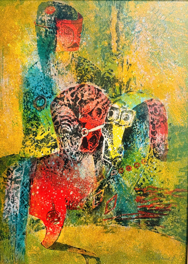 M&atilde;n nh&atilde;n với tranh ngựa của họa sĩ L&ecirc; B&aacute; Đảng- Ảnh 5.