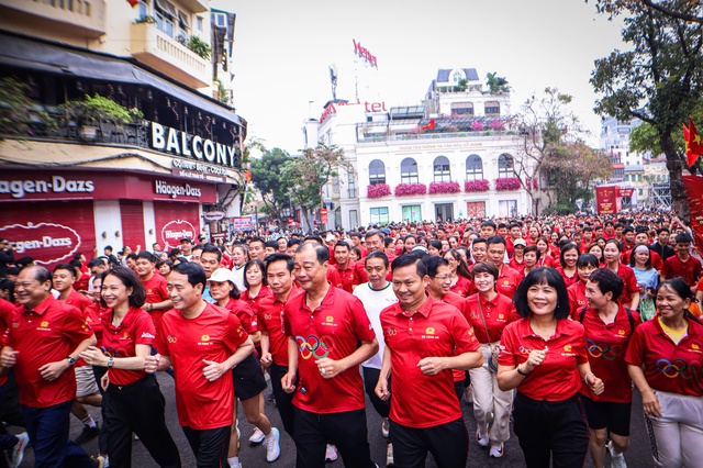 Sôi nổi Ngày chạy Olympic 2026, thu hút hơn triệu người tham gia trên toàn quốc- Ảnh 1. Sôi nổi Ngày chạy Olympic 2026, thu hút hơn triệu người tham gia trên toàn quốc- Ảnh 1.