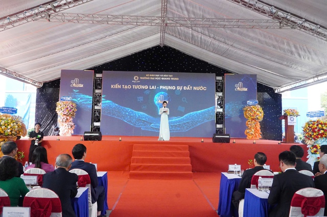 Trường đại học Quang Trung kỷ niệm 20 năm, công bố 3 ngành đạt kiểm định- Ảnh 1. Trường đại học Quang Trung kỷ niệm 20 năm, công bố 3 ngành đạt kiểm định- Ảnh 1.