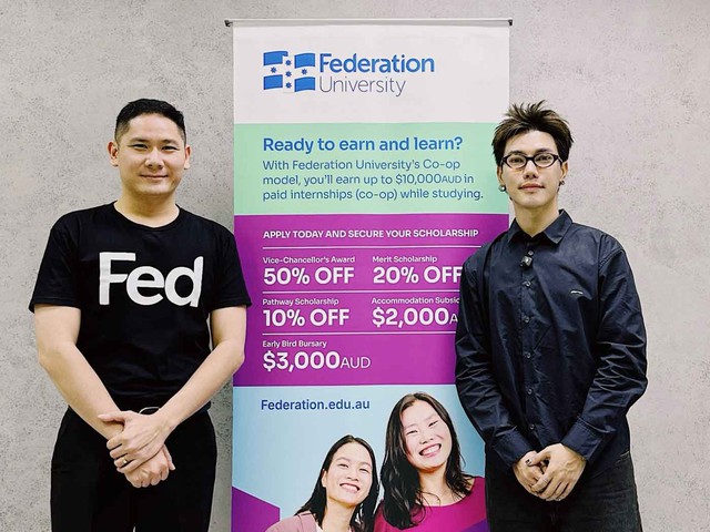 Sinh vi&ecirc;n Việt Nam nhận học bổng 50% từ Đại học Federation - &Uacute;c - Ảnh 1.