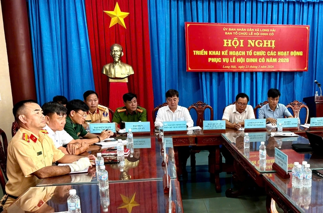 Nhiều hoạt động văn h&oacute;a, t&iacute;n ngưỡng tại lễ hội Dinh C&ocirc; Long Hải- Ảnh 1.