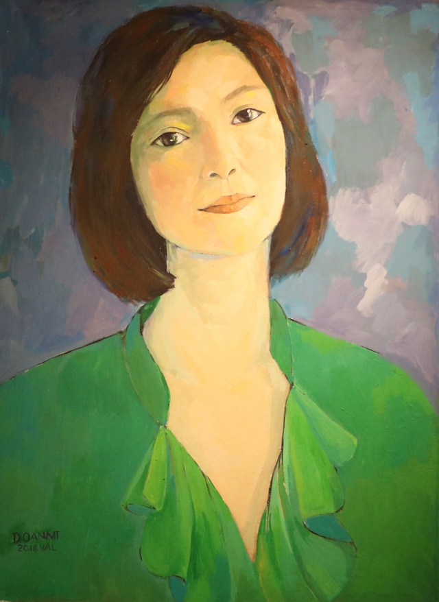 Những cung bậc cảm xúc của nữ họa sĩ Đoàn Mai Thủy ở 'Rung cảm mùa xuân' - Ảnh 5.