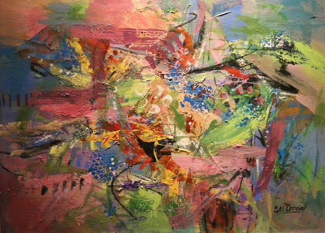 Những cung bậc cảm xúc của nữ họa sĩ Đoàn Mai Thủy ở 'Rung cảm mùa xuân' - Ảnh 3.