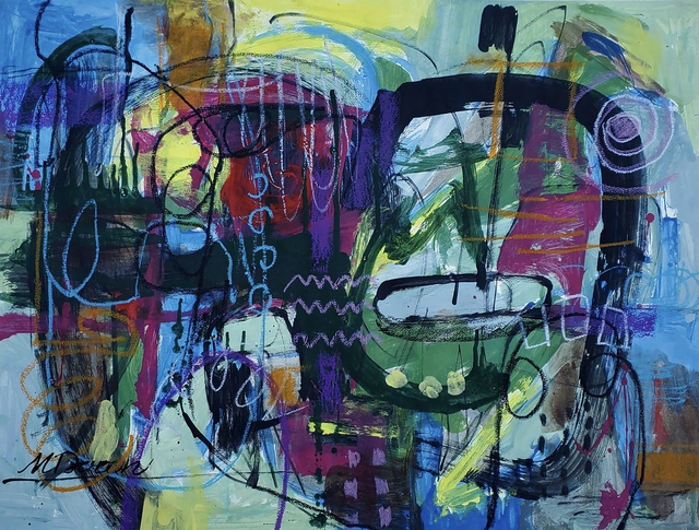 Những cung bậc cảm xúc của nữ họa sĩ Đoàn Mai Thủy ở 'Rung cảm mùa xuân' - Ảnh 2.