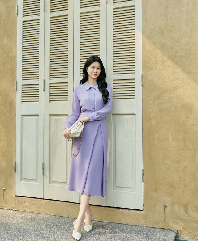 Đầm pastel: Gợi ý diện đẹp giúp nàng tôn da, ghi điểm với vẻ dịu dàng- Ảnh 8. Đầm pastel: Gợi ý diện đẹp giúp nàng tôn da, ghi điểm với vẻ dịu dàng- Ảnh 8.