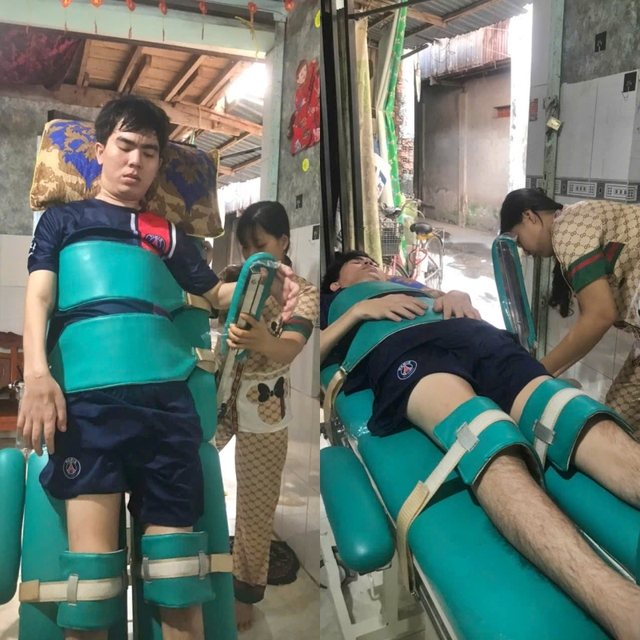 Vợ trẻ bồng bế, thức khuya chăm chồng suốt 5 năm d&ugrave; bị xua đuổi - Ảnh 2.