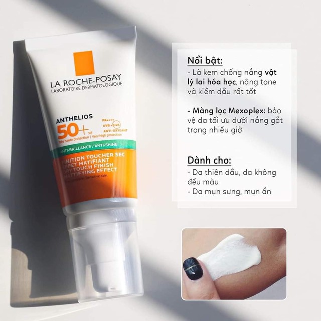 Top 7 kem chống nắng cho da mụn th&ocirc;ng tho&aacute;ng, kh&ocirc;ng g&acirc;y b&iacute;t tắc ng&agrave;y h&egrave;- Ảnh 14.