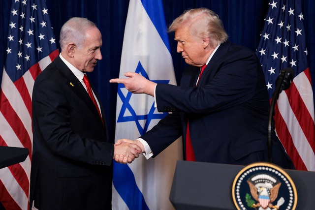 Tổng thống Trump lệnh tấn c&ocirc;ng Iran chỉ sau lập luận của Thủ tướng Israel Netanyahu? - Ảnh 1.