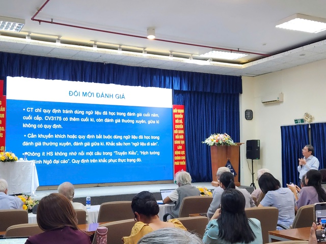 Tổng chủ bi&ecirc;n SGK: Nhiều HS kh&ocirc;ng thuộc nổi 1 c&acirc;u Truyện Kiều, B&igrave;nh Ng&ocirc; đại c&aacute;o! - Ảnh 2.