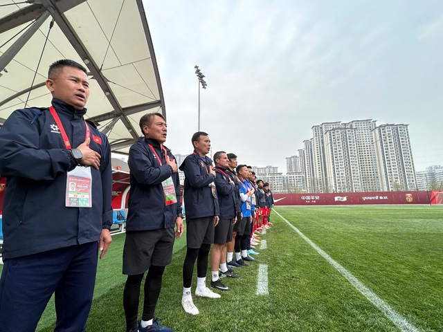 U.23 Việt Nam hòa tiếc U.23 Triều Tiên, HLV Đinh Hồng Vinh khen ngợi…- Ảnh 2. U.23 Việt Nam hòa tiếc U.23 Triều Tiên, HLV Đinh Hồng Vinh khen ngợi…- Ảnh 2.