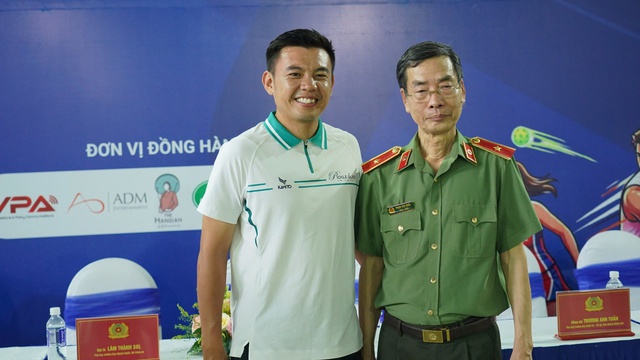 L&yacute; Ho&agrave;ng Nam v&ocirc; địch giải pickleball của Cơ quan đại diện Cục Truyền th&ocirc;ng CAND TP.HCM- Ảnh 4.