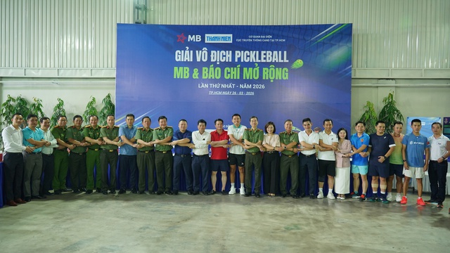 L&yacute; Ho&agrave;ng Nam v&ocirc; địch giải pickleball của Cơ quan đại diện Cục Truyền th&ocirc;ng CAND TP.HCM- Ảnh 3.
