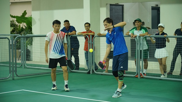 L&yacute; Ho&agrave;ng Nam v&ocirc; địch giải pickleball của Cơ quan đại diện Cục Truyền th&ocirc;ng CAND TP.HCM- Ảnh 6.