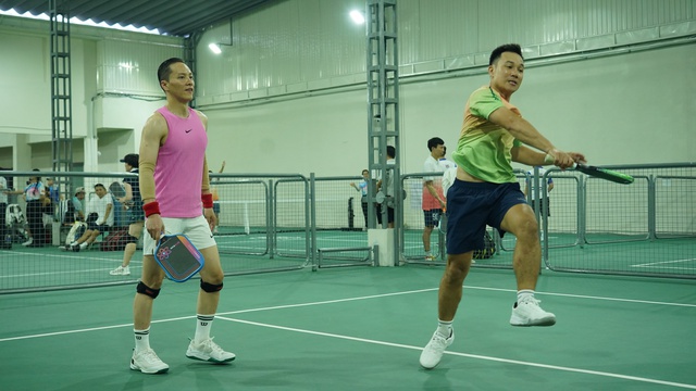 L&yacute; Ho&agrave;ng Nam v&ocirc; địch giải pickleball của Cơ quan đại diện Cục Truyền th&ocirc;ng CAND TP.HCM- Ảnh 7.