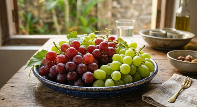 Nho xanh hay nho đỏ giàu chất chống oxy hóa hơn? - Ảnh 1.