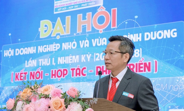 &Ocirc;ng Vũ Đăng Khu&ecirc; l&agrave;m Chủ tịch hội doanh nghiệp nhỏ v&agrave; vừa khu vực B&igrave;nh Dương - Ảnh 3.