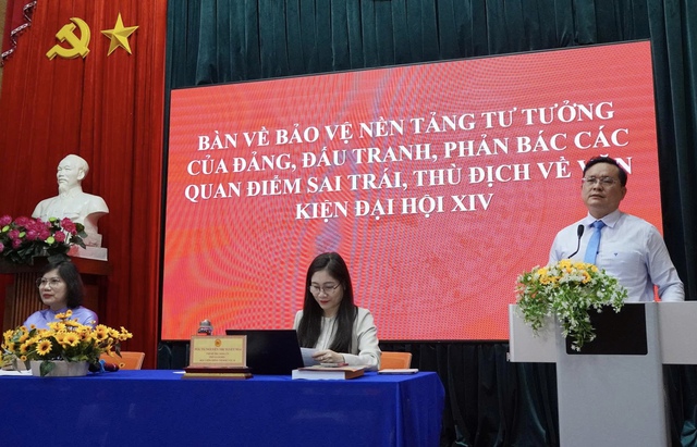Làm rõ điểm mới văn kiện Đại hội XIV, bảo vệ nền tảng tư tưởng của Đảng- Ảnh 2. Làm rõ điểm mới văn kiện Đại hội XIV, bảo vệ nền tảng tư tưởng của Đảng- Ảnh 2.