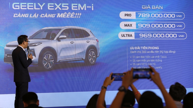 Bộ đ&ocirc;i SUV Geely EX2, EX5 gia nhập thị trường Việt Nam, gi&aacute; từ 459 triệu- Ảnh 4.