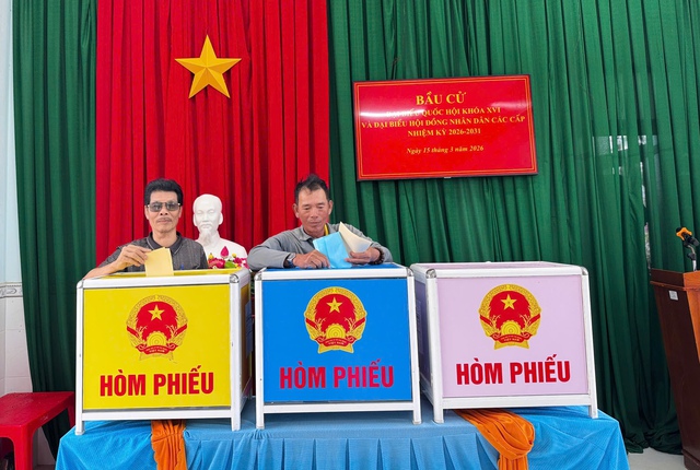 Gia Lai có hơn 2.000 khu vực bỏ phiếu đạt 100% cử tri đi bầu cử - Ảnh 3.