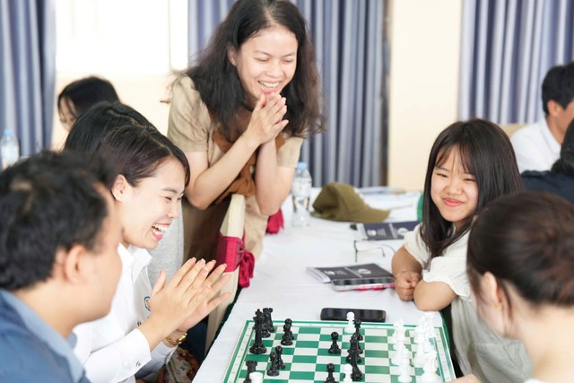 Đ&agrave;o tạo cờ vua chuẩn FIDE nối nhịp từ Hải Ph&ograve;ng v&agrave;o TP.HCM - Ảnh 1.