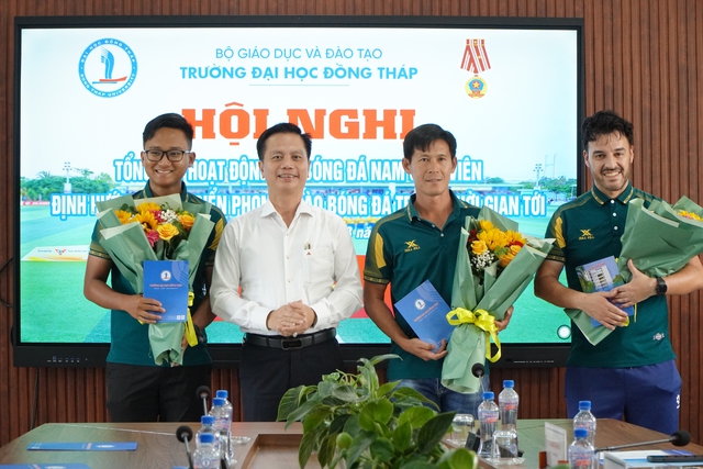 Trường ĐH Đồng Th&aacute;p mong muốn đăng cai VCK giải b&oacute;ng đ&aacute; Thanh Ni&ecirc;n sinh vi&ecirc;n Việt Nam 2027- Ảnh 4.