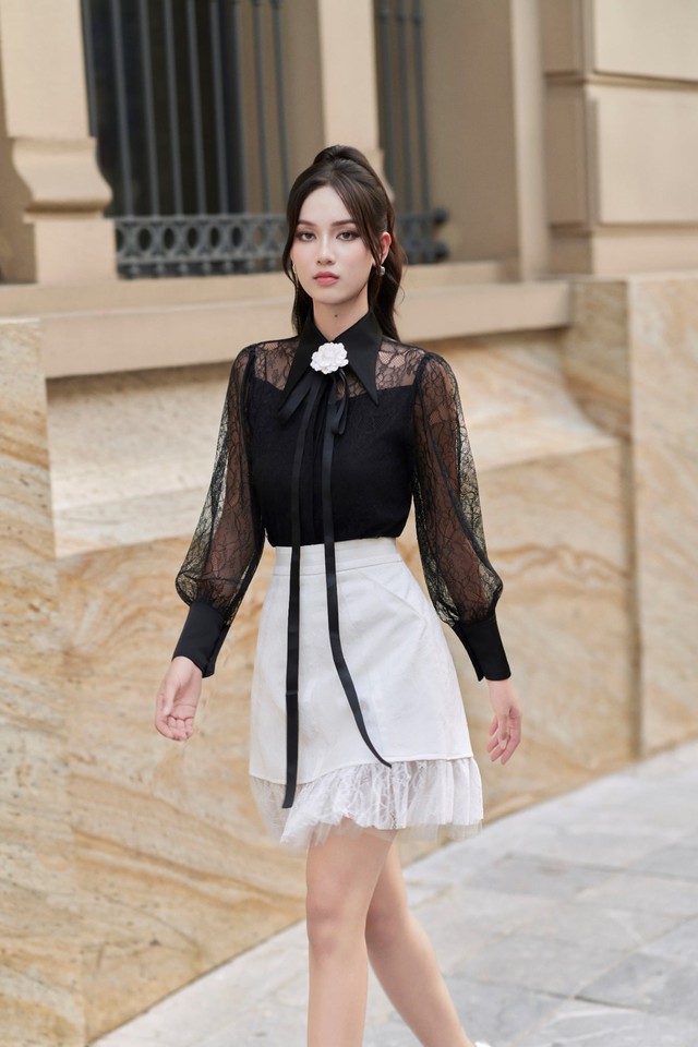 Áo sơ mi tay sleeves kiêu kỳ cho quý cô hiện đại- Ảnh 2. Áo sơ mi tay sleeves kiêu kỳ cho quý cô hiện đại- Ảnh 2.