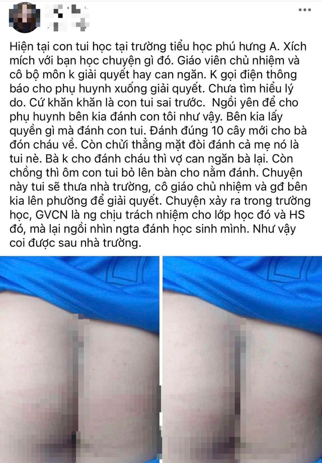 Dừng đứng lớp đối với 2 gi&aacute;o vi&ecirc;n chứng kiến phụ huynh v&agrave;o trường đ&aacute;nh học sinh- Ảnh 1.