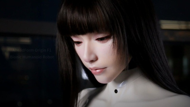 'Nổi da g&agrave;' với robot Trung Quốc biết liếc nh&igrave;n v&agrave; cười duy&ecirc;n - Ảnh 1.