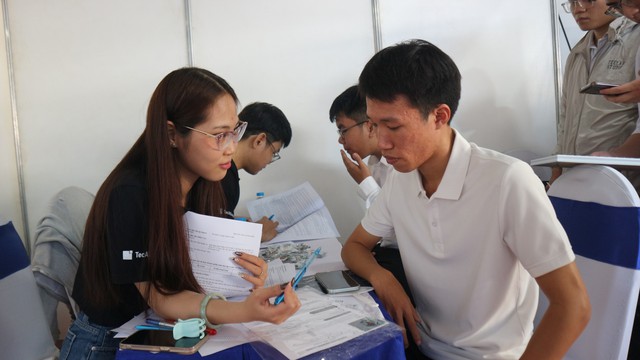 Nhiều việc làm lương từ 15 triệu đồng/tháng trở lên - Ảnh 1.