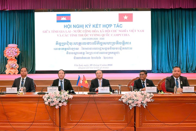 Gia Lai tăng cường hợp tác kinh tế với nam Lào , đông bắc Campuchia giai đoạn 2026 - 2030 - Ảnh 3. Gia Lai tăng cường hợp tác kinh tế với nam Lào , đông bắc Campuchia giai đoạn 2026 - 2030 - Ảnh 3.