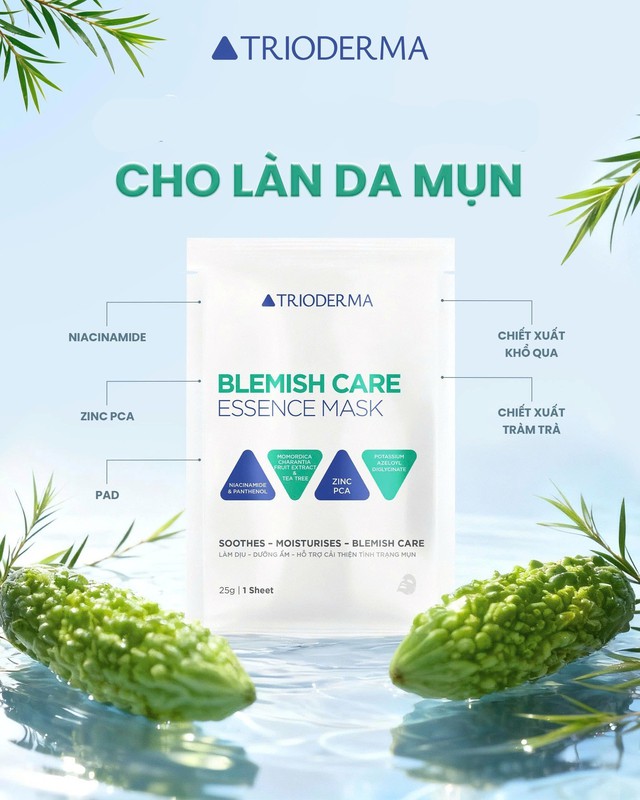 Mặt nạ Trioderma Blemish Care Essence Mask có tốt không mà mới xuất hiện đã hết hàng? - Ảnh 3.