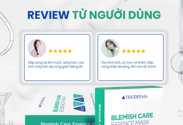 Mặt nạ Trioderma Blemish Care Essence Mask có tốt không mà mới xuất hiện đã hết hàng? - Ảnh 5.