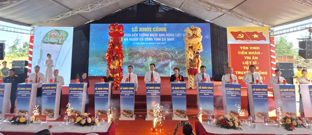 Cà Mau khởi công Đền Tưởng niệm hơn 320 tỉ đồng - Ảnh 1.