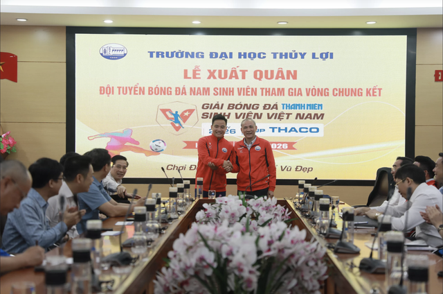 Trường ĐH Thủy lợi được thưởng 500 triệu đồng nếu v&ocirc; địch TNSV THACO cup- Ảnh 1.