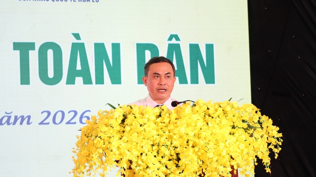 Rộn r&agrave;ng kh&ocirc;ng kh&iacute; Ng&agrave;y hội bi&ecirc;n ph&ograve;ng to&agrave;n d&acirc;n tại Đồng Nai - Ảnh 1.